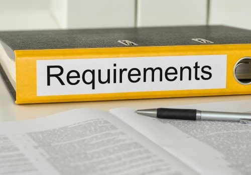 requirement folder and pen